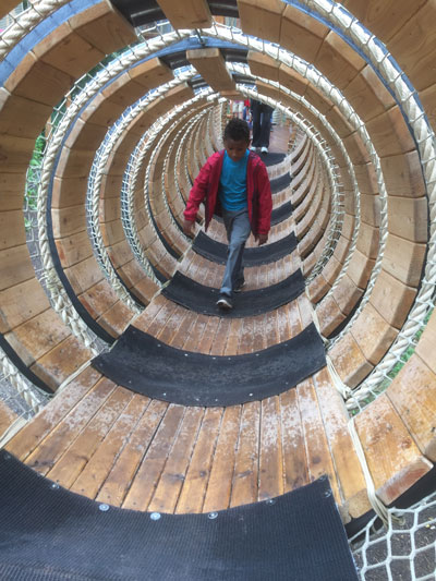 Tyler in Barrel