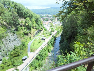 Watkins Glen State Park Gorge
        Trail