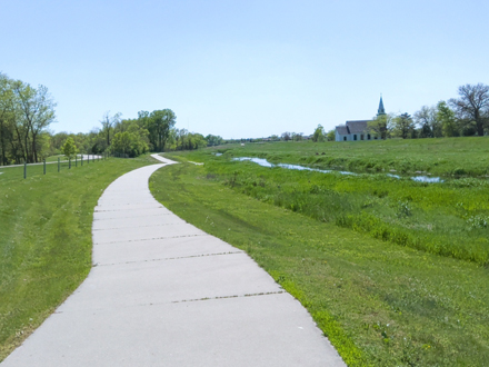 Morman Island Bike
        path