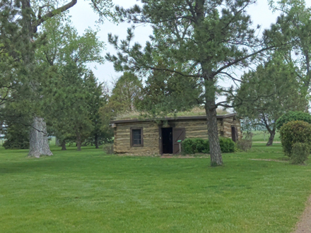 Cody's first ranch
cabin